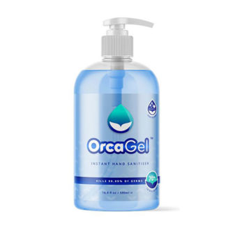 OrcaGel 75% Alcohol Instant Hand Sanitiser 500ml Pump