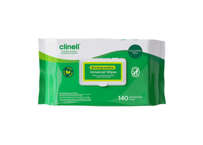 Clinell Universal Sanitising Wipes Biodegradable 140 pkt