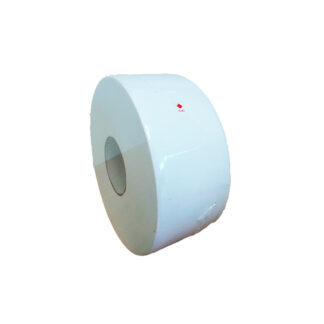 Large white jumbo toilet paper roll