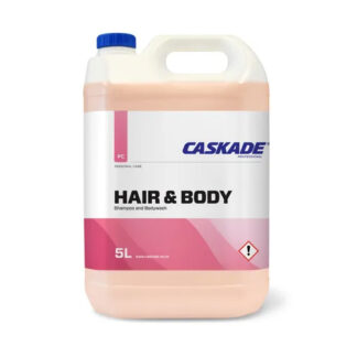 5Litre bottle of caskade hair & body shampoo & bodywash