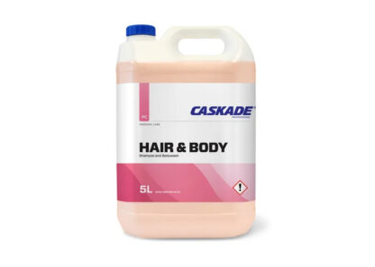 5Litre bottle of caskade hair & body shampoo & bodywash