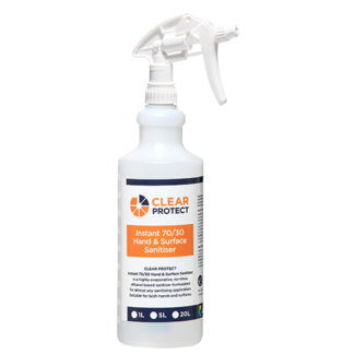 Clear Protect 70/30 Hand and Surface Sanitiser