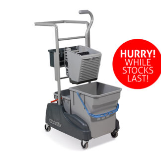 Twinmop Compact Mopping Trolley 28Ltr