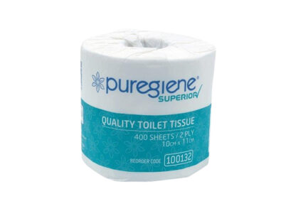 Puregiene® Toilet Tissue Superior 2 Ply 400 Sheet Carton 48