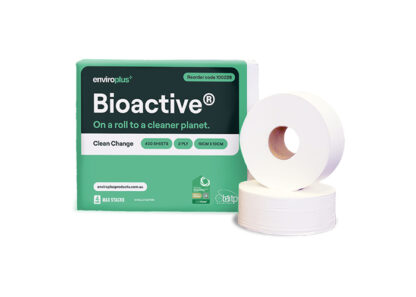 Enviroplus Bioactive Jumbo Toilet Tissue, Carton 8